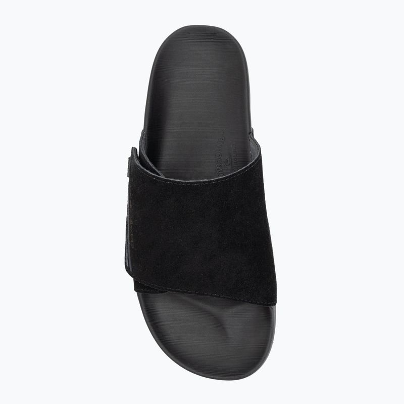Quiksilver Rivi Suede men's flip-flops black 1 5