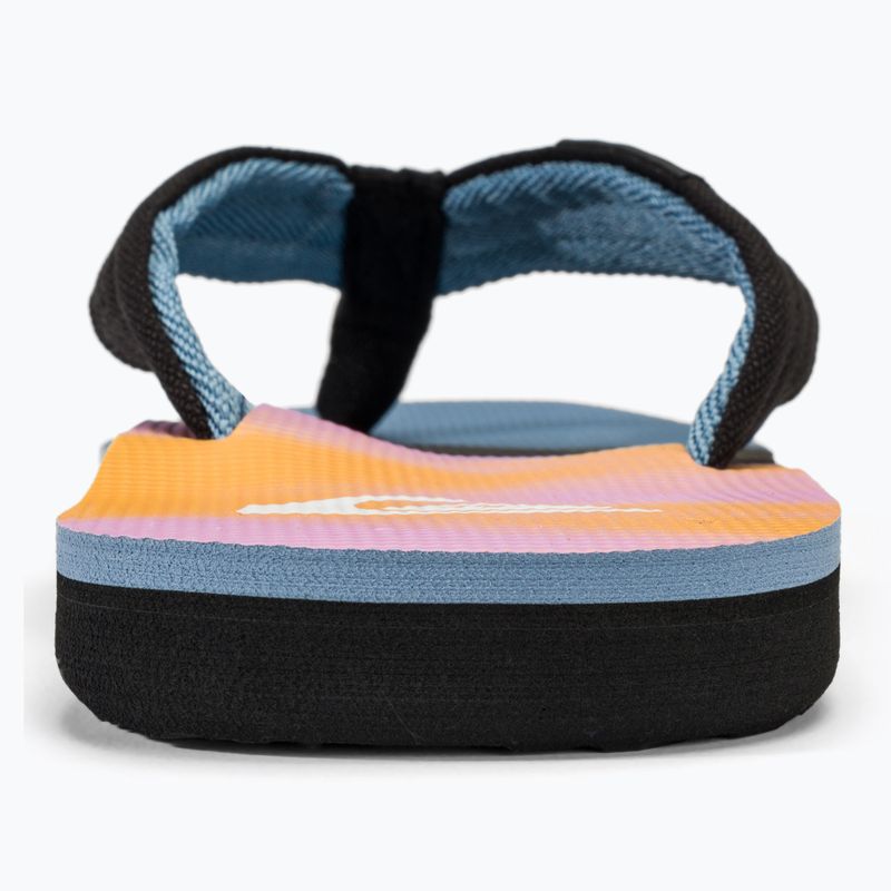Men's Quiksilver Molokai Layback II flip flops blue / blue / orange 6