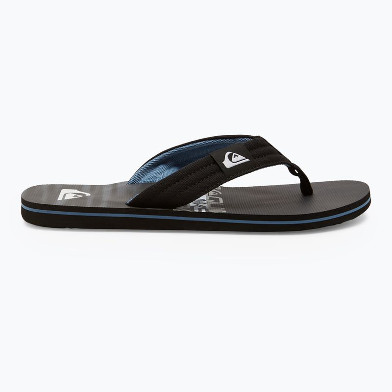 Men's Quiksilver Molokai Layback II flip flops black3 9