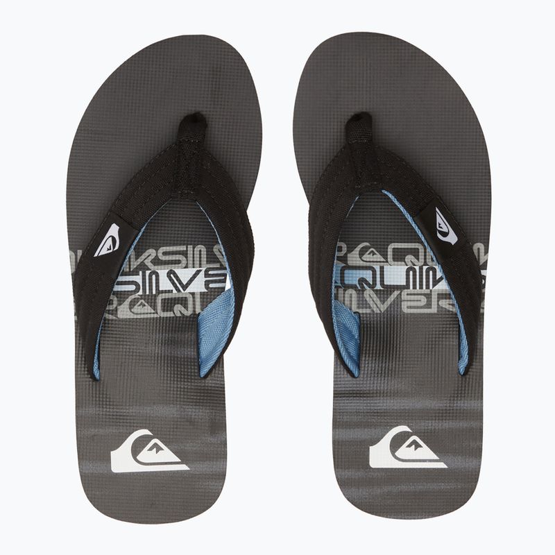 Men's Quiksilver Molokai Layback II flip flops black3 11