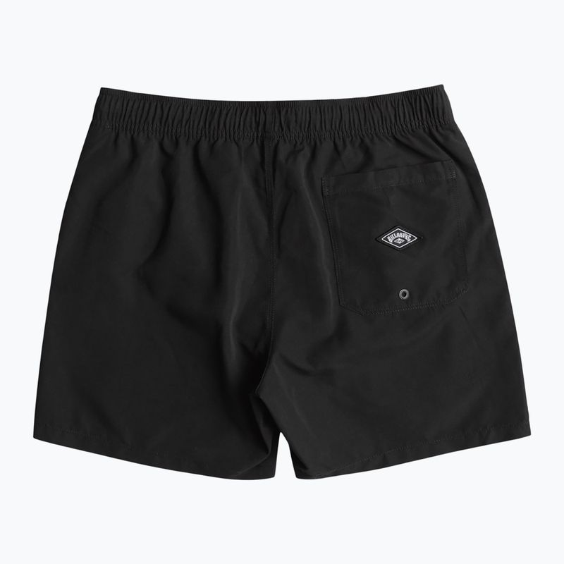 Men's Billabong All Day Heritage Layback swim shorts 16" black 2