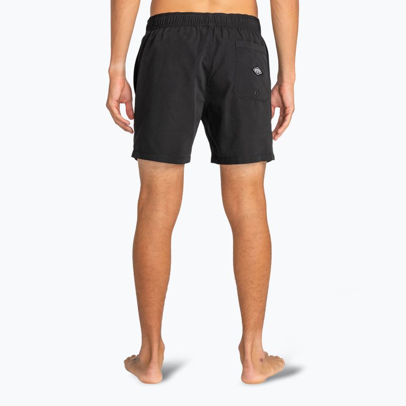 Men's Billabong All Day Heritage Layback swim shorts 16" black 5