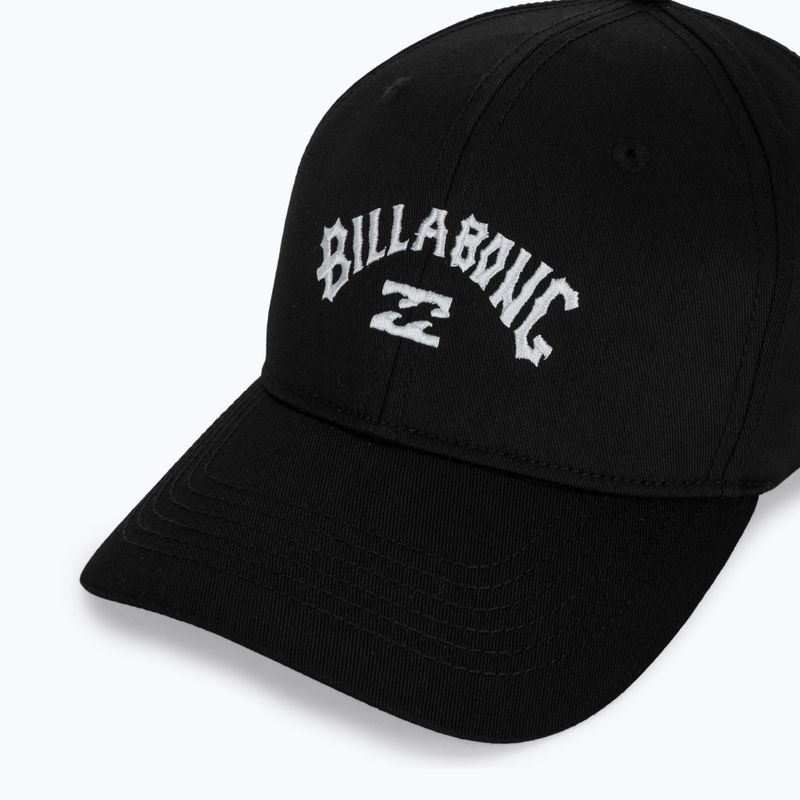 Men's baseball cap Billabong Arch Snapback black 3