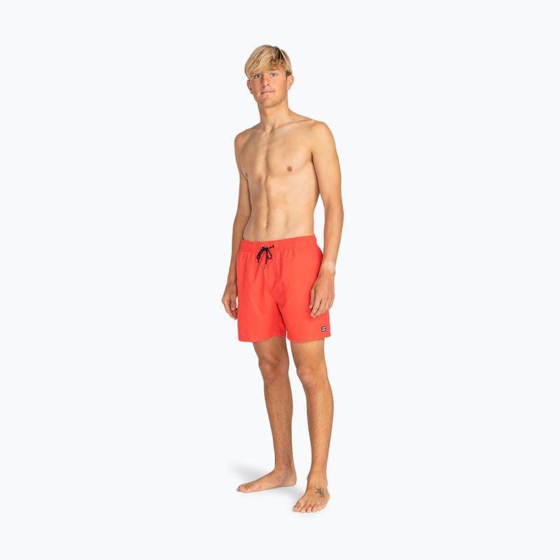 Men's swim shorts Billabong All Day Layback red hot 2