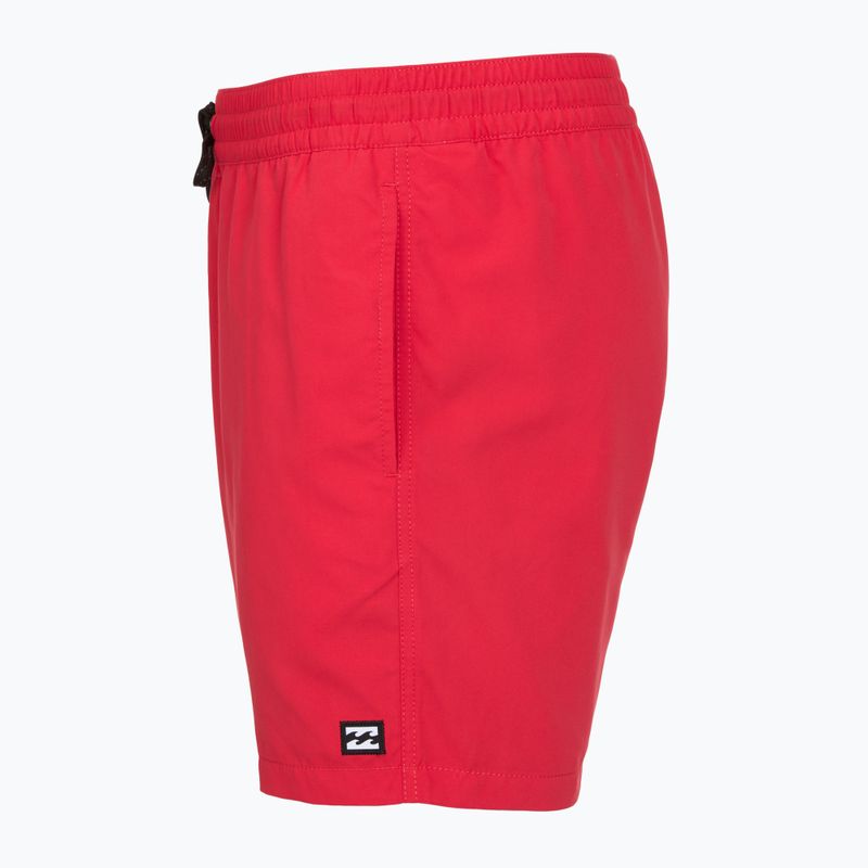 Men's swim shorts Billabong All Day Layback red hot 3