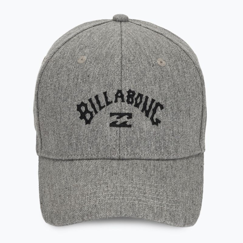 Men's baseball cap Billabong Arch Snapback grey heather 2