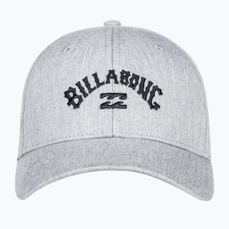 Men's baseball cap Billabong Arch Snapback grey heather 2