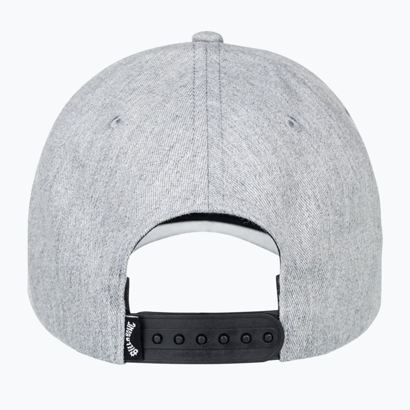 Men's baseball cap Billabong Arch Snapback grey heather 3