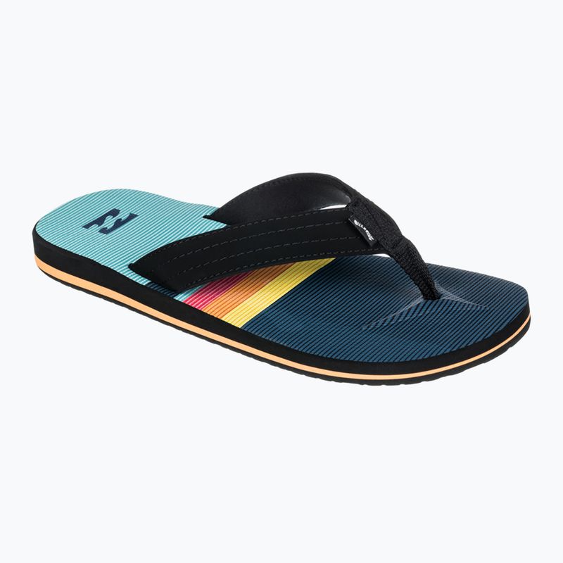 Men's Billabong All Day Theme flip flops black 8