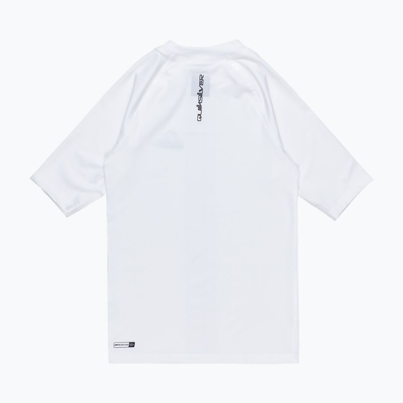 Quiksilver Everyday UPF50 white junior swim shirt 2