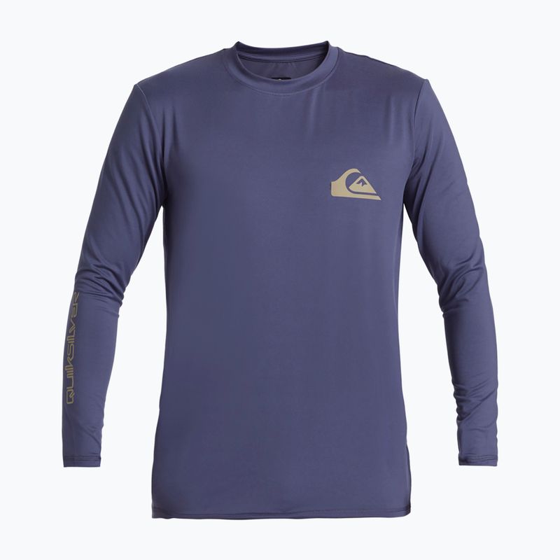 Quiksilver Men's Everyday Surf Tee crown blue Longsleeve 4