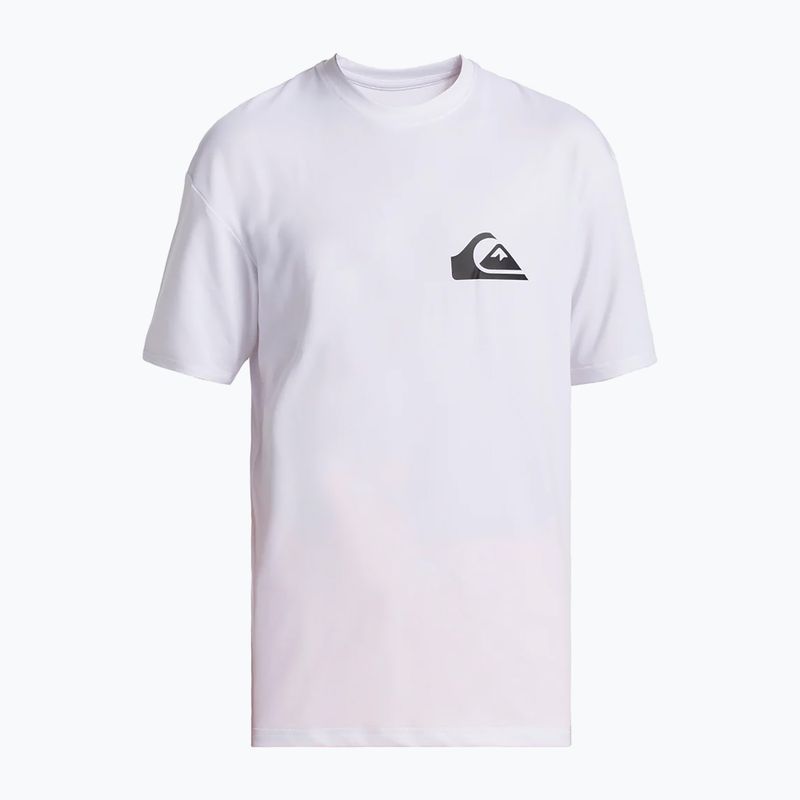 Quiksilver Everyday Surf Tee white children's swim shirt 5