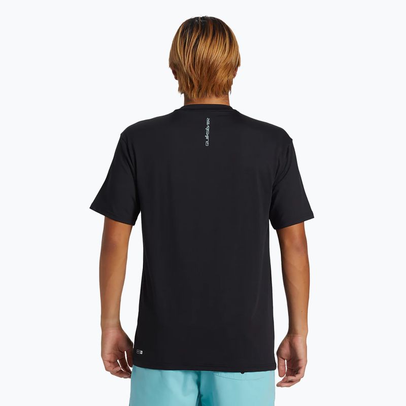 Quiksilver Everyday Surf Tee black men's swim shirt 3