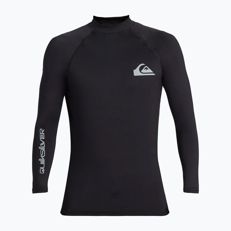 Quiksilver Everyday UPF50 black men's swimming longsleeve 5