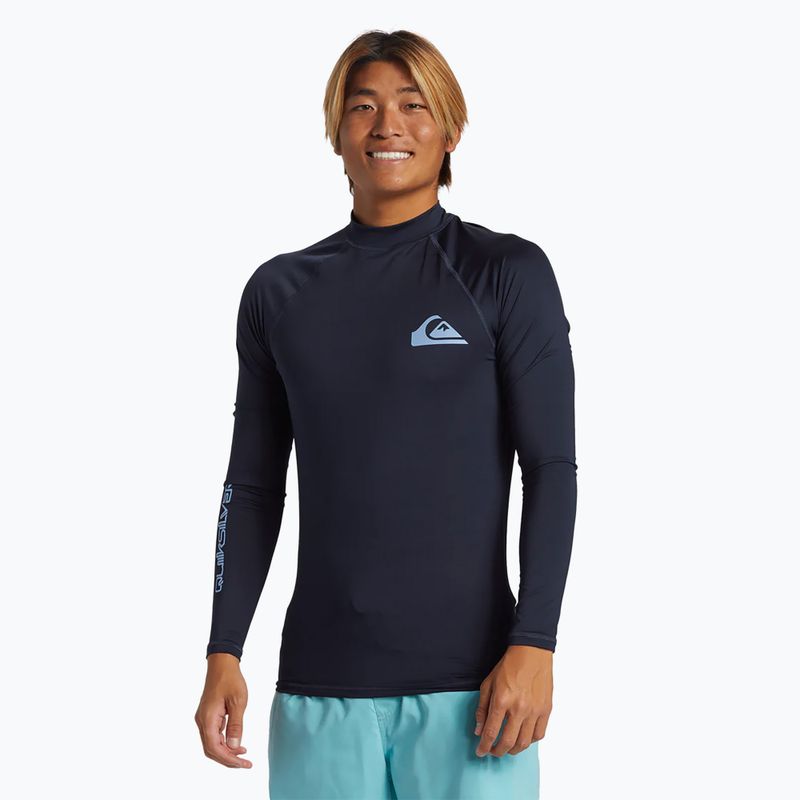 Quiksilver Everyday UPF50 men's swimming longsleeve dark navy 2