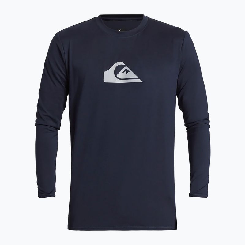 Men's Quiksilver Everyday Surf Tee swimming longsleeve dark navy 5