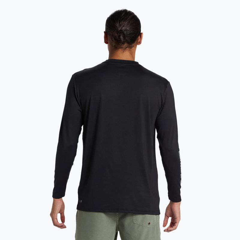 Men's Quiksilver Everyday Surf Tee swimming longsleeve black 2