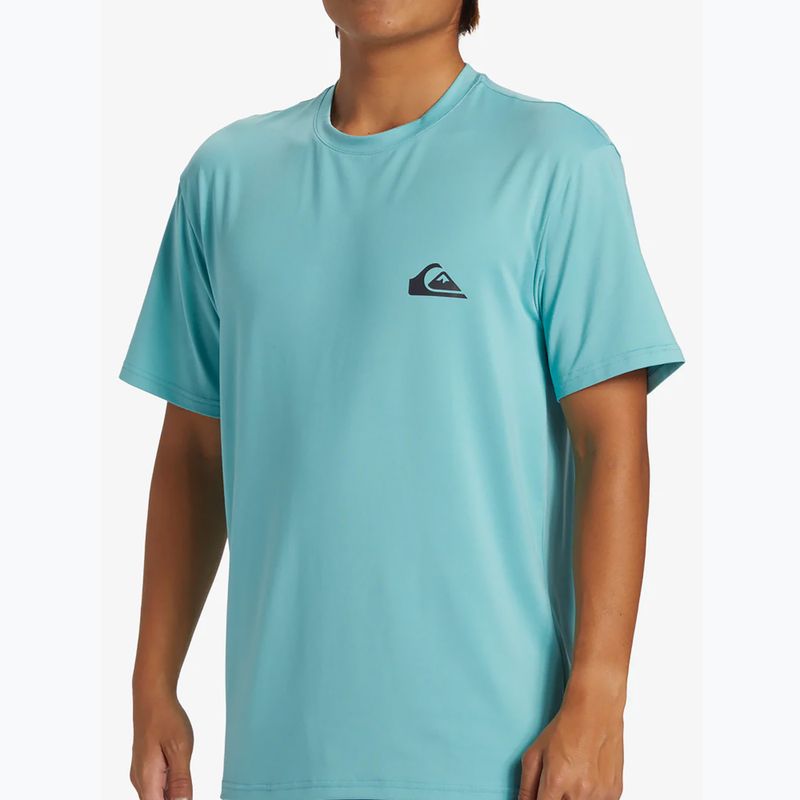 Men's Quiksilver Everyday Surf Tee marine blue swim shirt 4