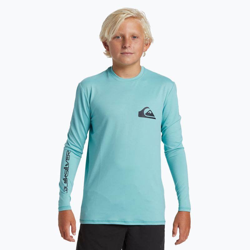 Quiksilver Surf Tee marine blue children's swimming longsleeve