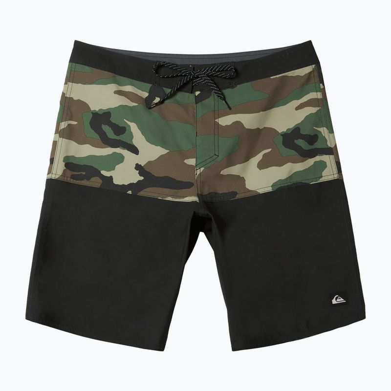 Men's Quiksilver Everyday Division 20 black swim shorts