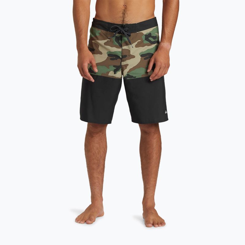 Men's Quiksilver Everyday Division 20 black swim shorts 3