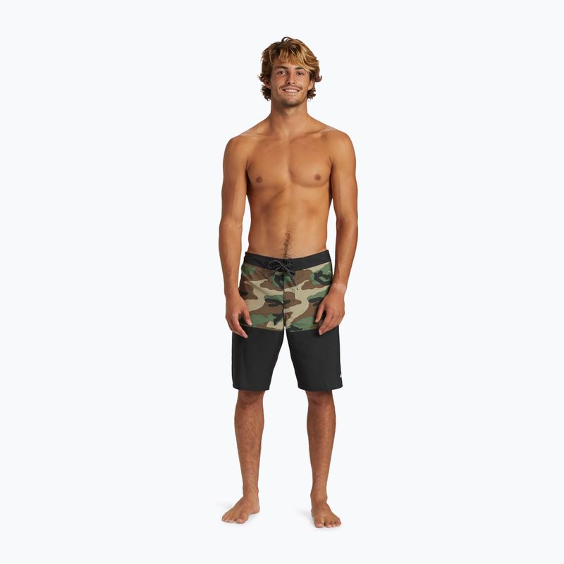 Men's Quiksilver Everyday Division 20 black swim shorts 4