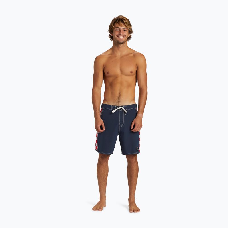 Men's Quiksilver Original Arch 18 swim shorts dark navy 4