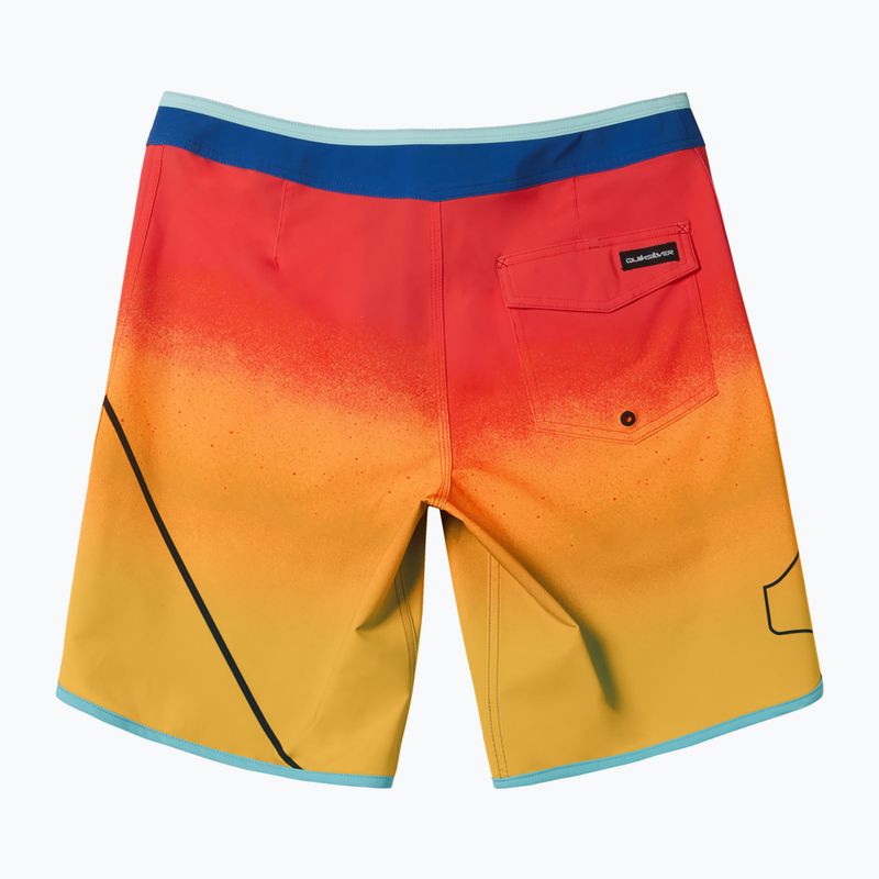 Men's Quiksilver Surfsilk New Wave 20 cayenne swim shorts 2