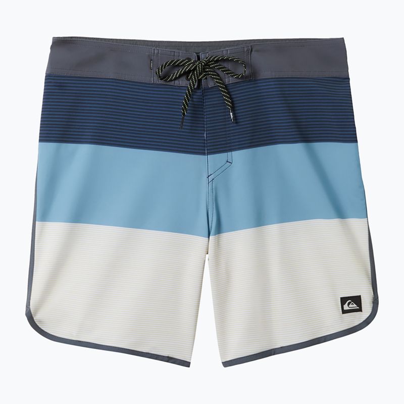 Men's Quiksilver Surfsil Tijuana 18 swim shorts dark navy