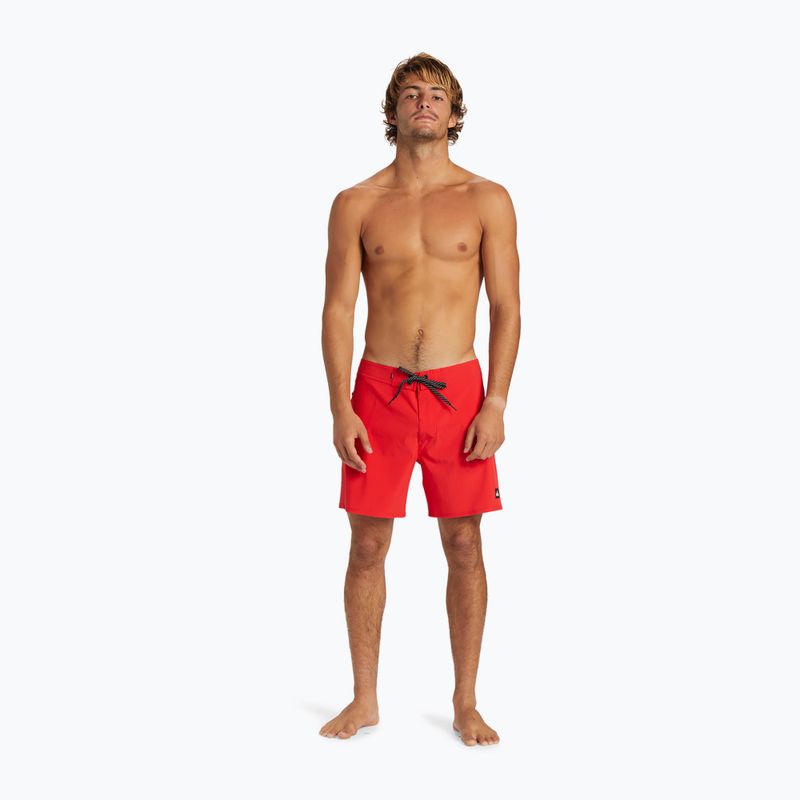 Men's Quiksilver Surfsilk Kaimana 16 high risk red swim shorts 4