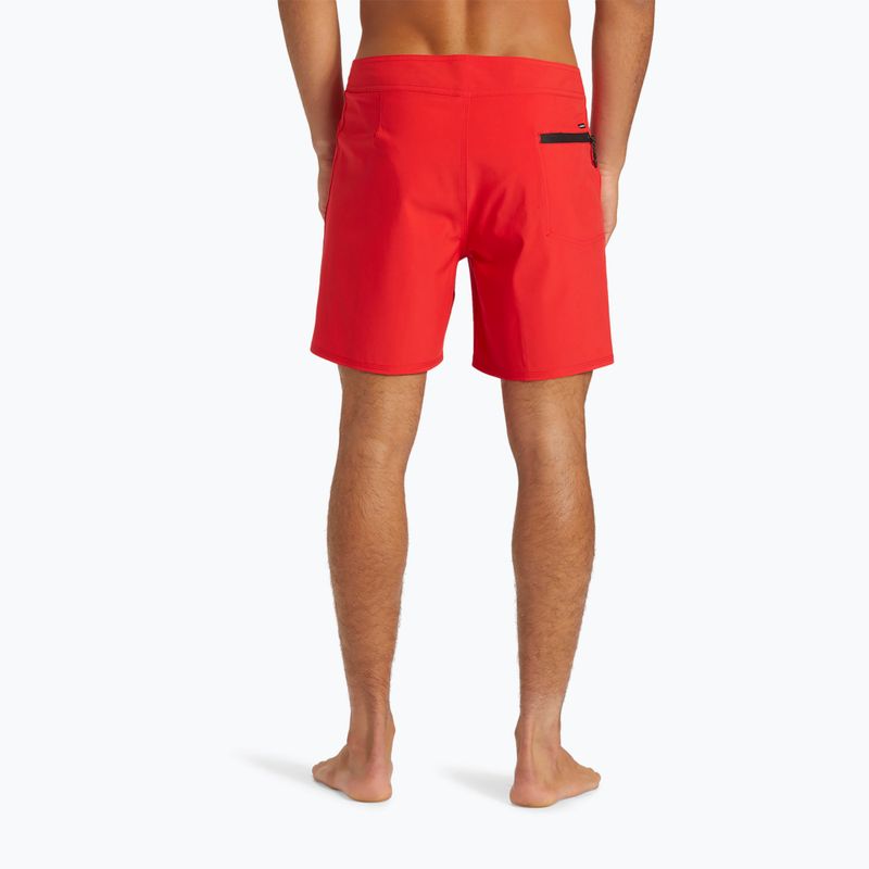 Men's Quiksilver Surfsilk Kaimana 16 high risk red swim shorts 5