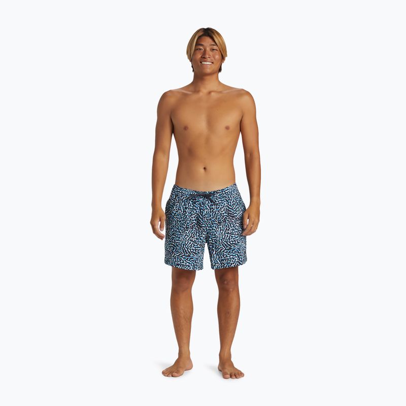 Quiksilver Surfsilk Mix Volley 16 swedish blue men's swim shorts 2