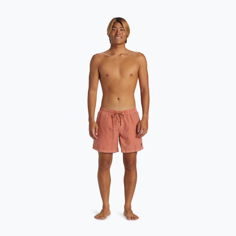 Men's Quiksilver Everyday Surfwash Volley 15 canyon clay swim shorts 4