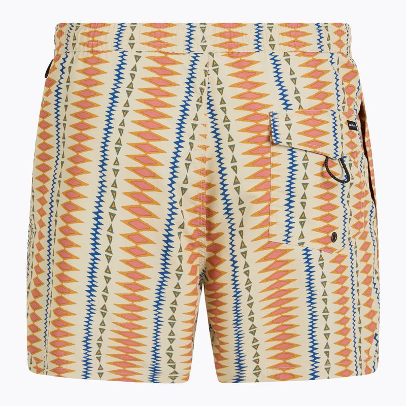 Men's Quiksilver Remade Mix Volley 16 oyster white swim shorts 2