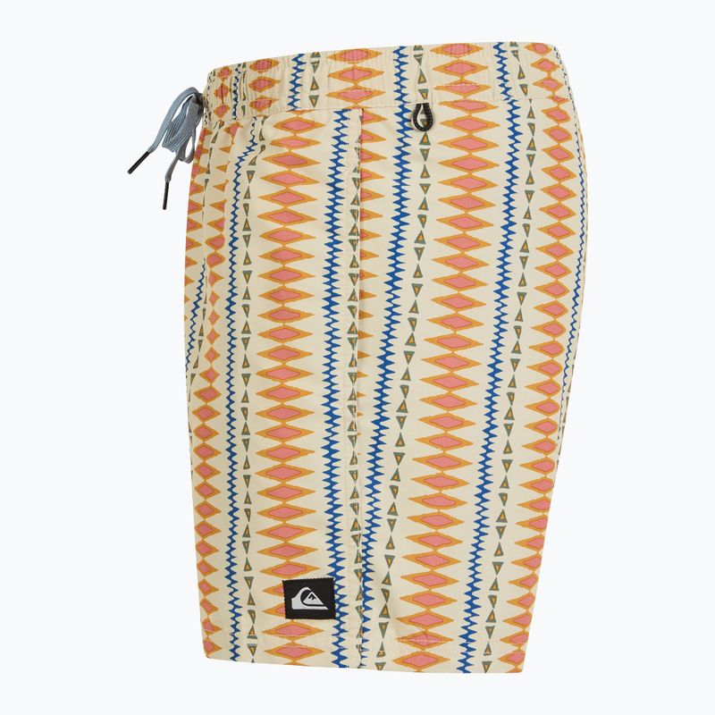 Men's Quiksilver Remade Mix Volley 16 oyster white swim shorts 4
