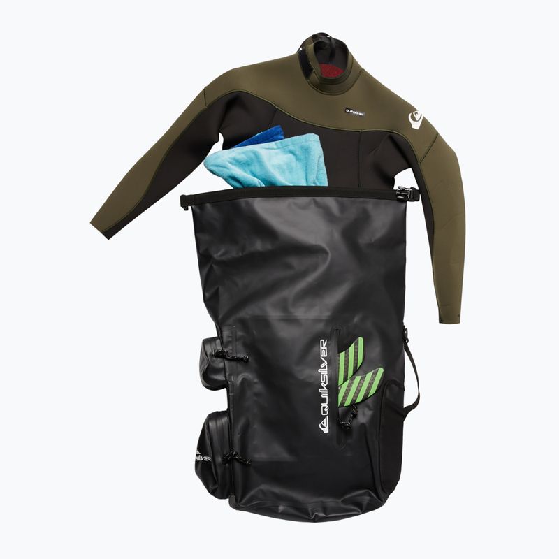 Quiksilver Evening Sesh 35 l black/black waterproof backpack 6