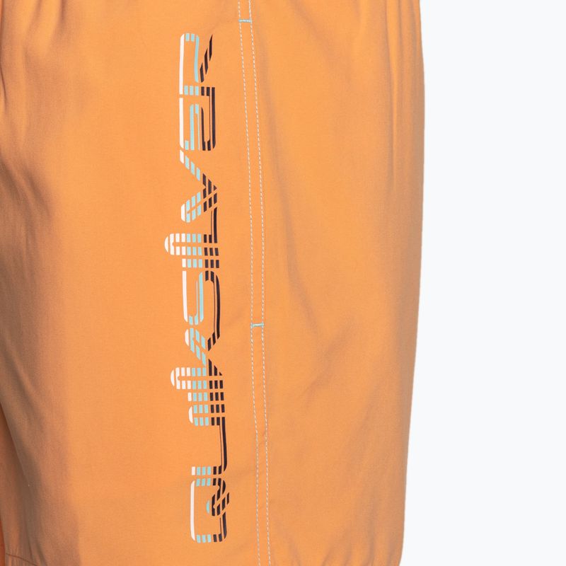 Men's Quiksilver Behind Waves tangerine swim shorts 3