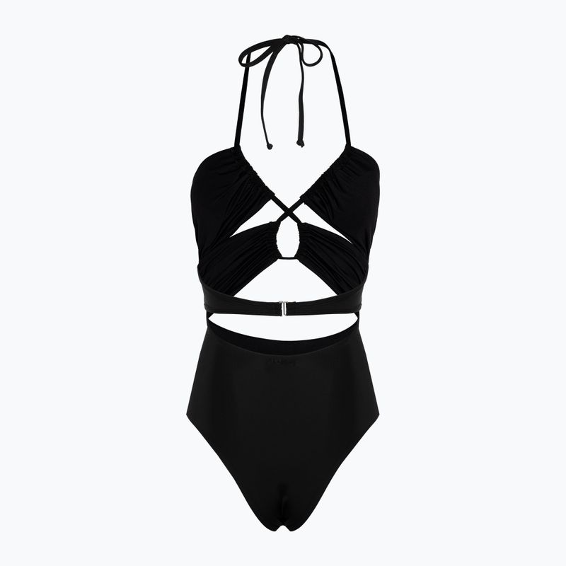 Women's one-piece swimsuit Billabong Sol Searcher black pebble 2