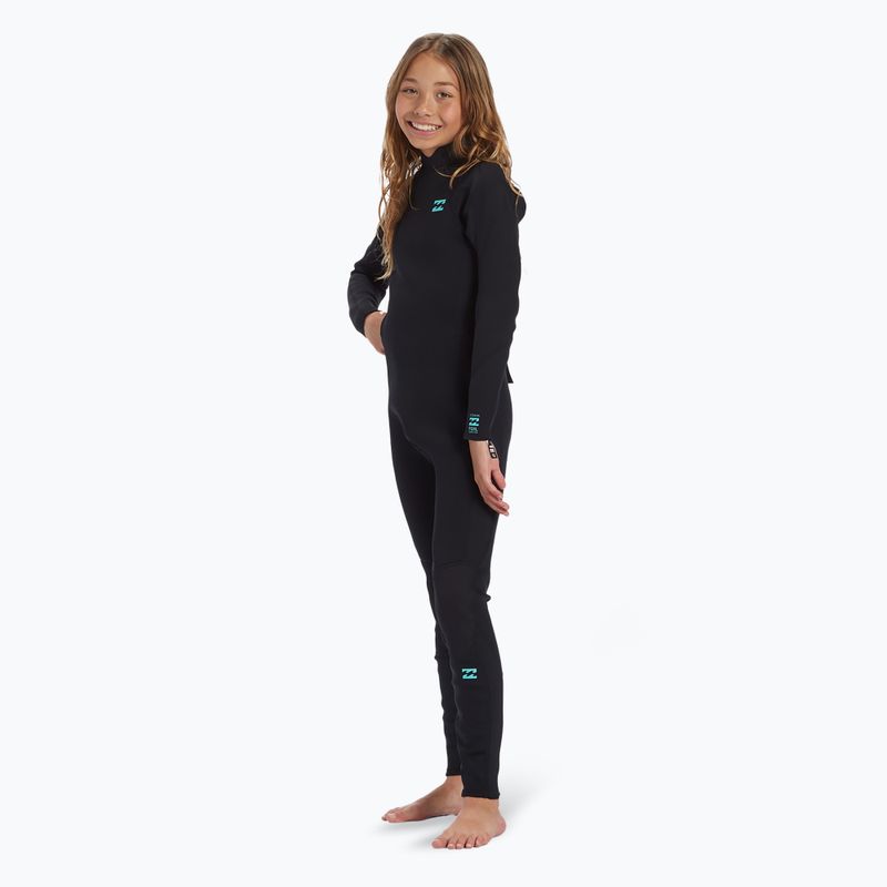 Billabong children's wetsuit 3/2 mm Foil BZ FL black 3