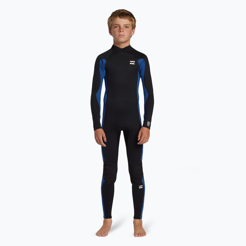 Billabong children's wetsuit 3/2 mm Foil BZ FL mid blue