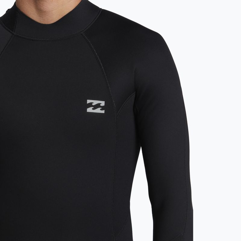 Men's Billabong 3/2 Foil BZ FL black swimming wetsuit 4