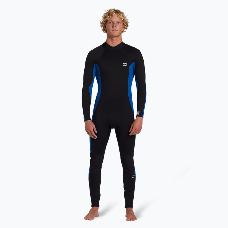 Men's Billabong 4/3 mm Foil BZ GBS Fullsuit mid blue wetsuit