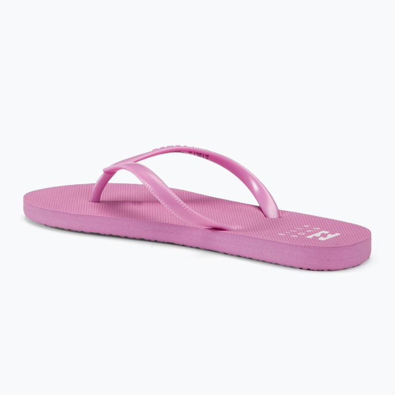 Women's Billabong Dama lush lilac flip flops 3