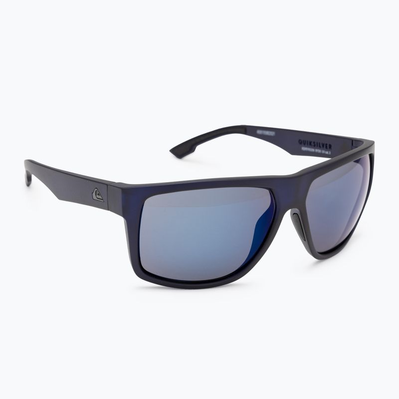 Quiksilver men's Transmission navy flash blue sunglasses