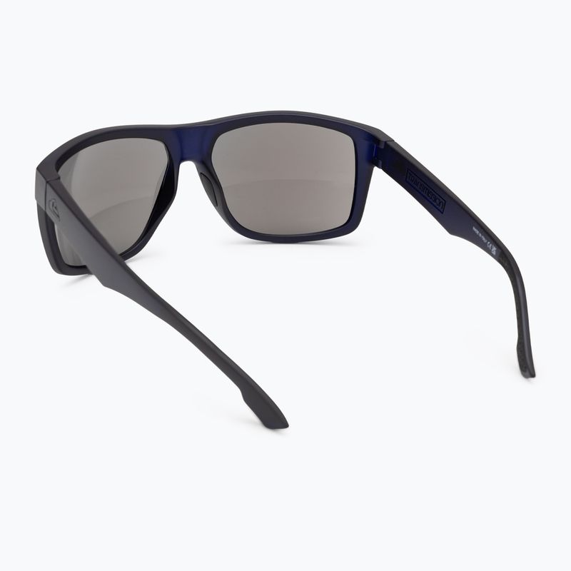 Quiksilver men's Transmission navy flash blue sunglasses 2