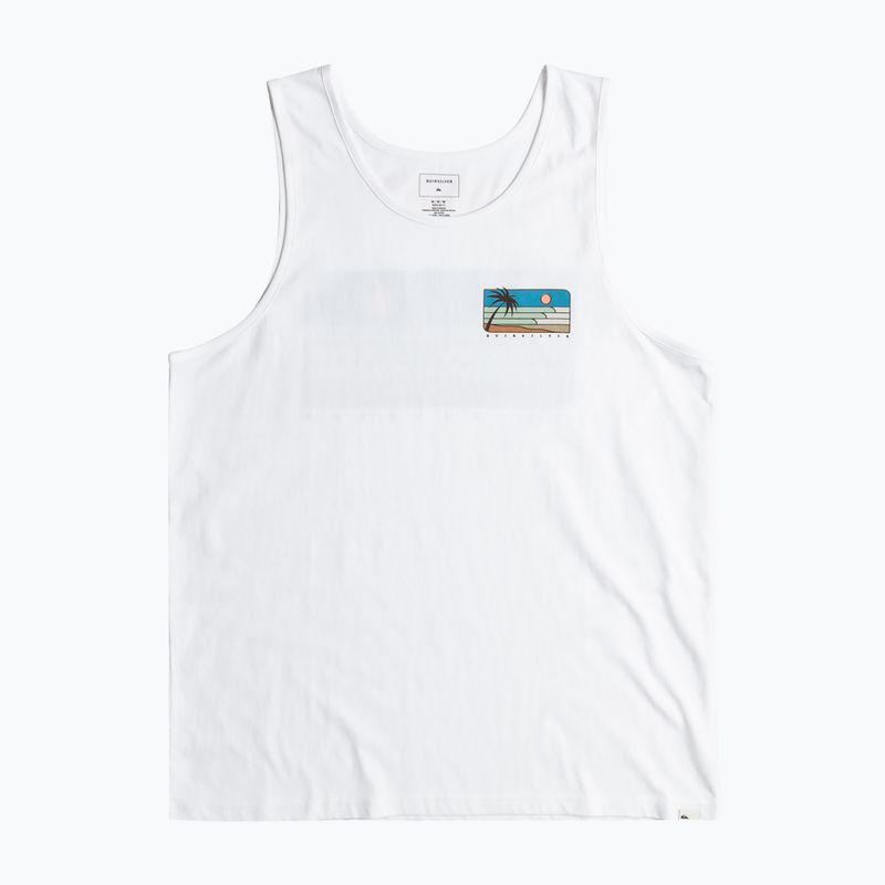 Quiksilver men's Line Up Tank top white
