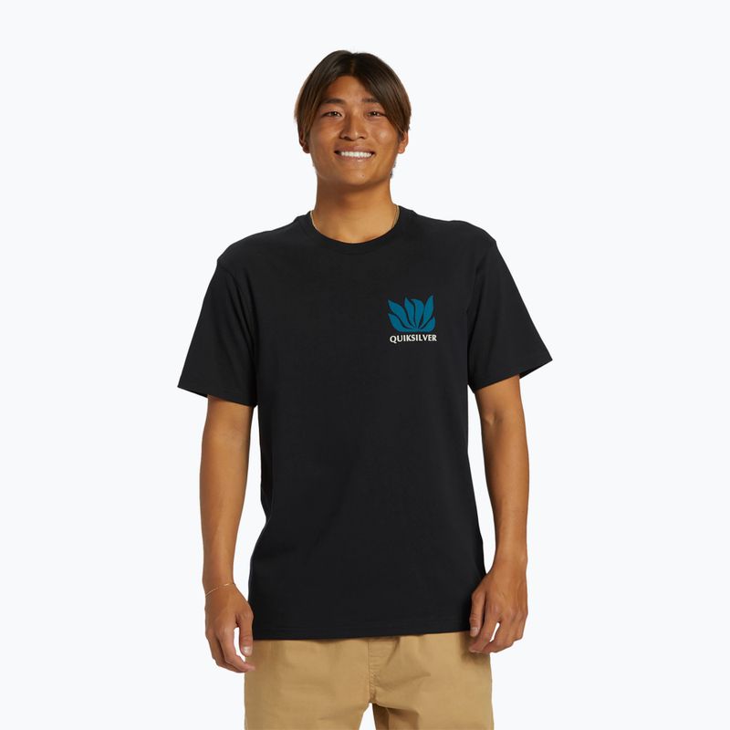 Quiksilver men's Natural Forms Mor black T-shirt