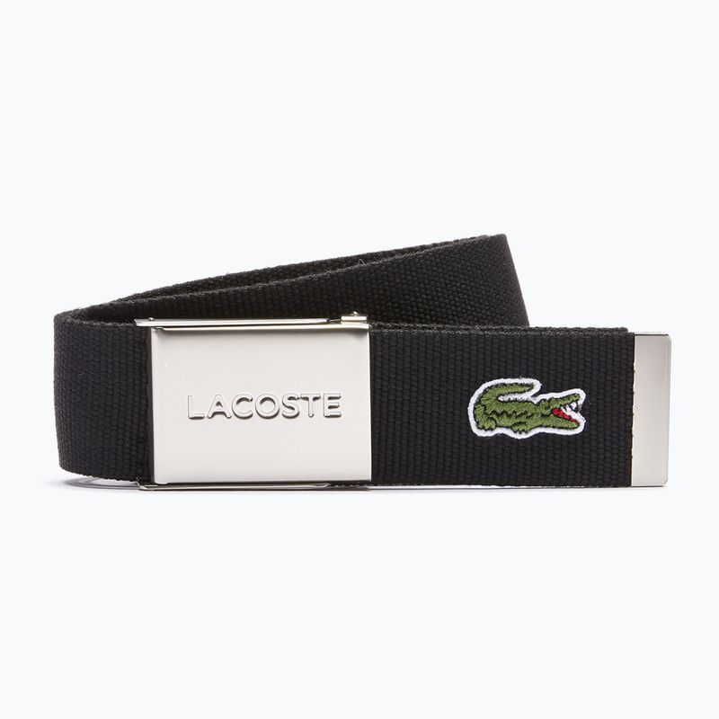 Lacoste RC2012 M98 noir trouser belt