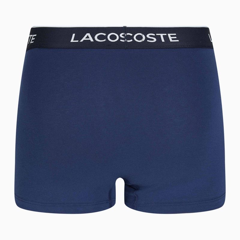 Lacoste boxer shorts 5H3389 W64 3 pairs navy blue/red methylene 3