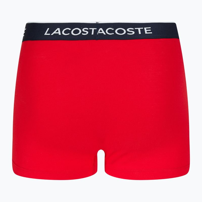 Lacoste boxer shorts 5H3389 W64 3 pairs navy blue/red methylene 6